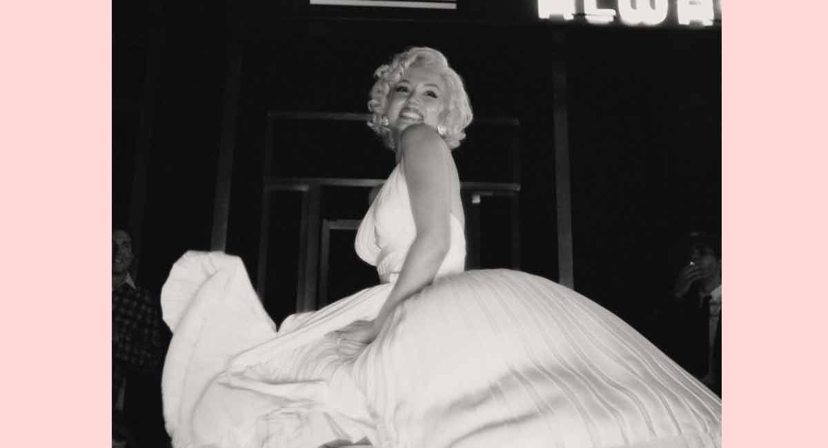 Can you find the glitch in the logo of the Netflix film ‘Blonde’?