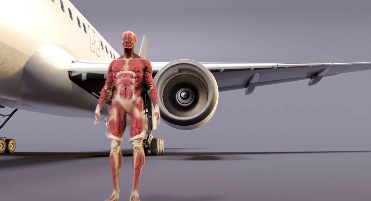 Why going close to an aircraft engine can be dangerous?