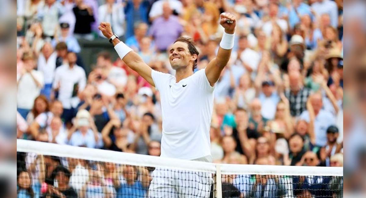 Wimbledon: Rafael Nadal survives five-set thriller