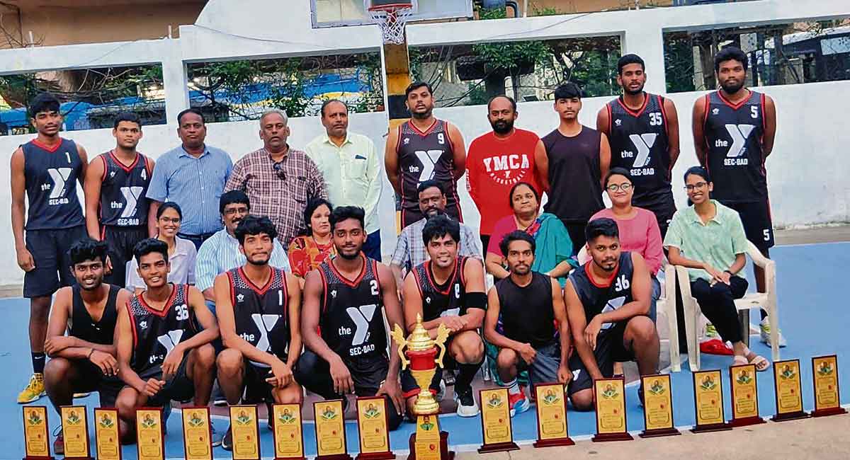 YMCA Secunderabad emerge champions at E John Wesley Memorial Basketball tournament