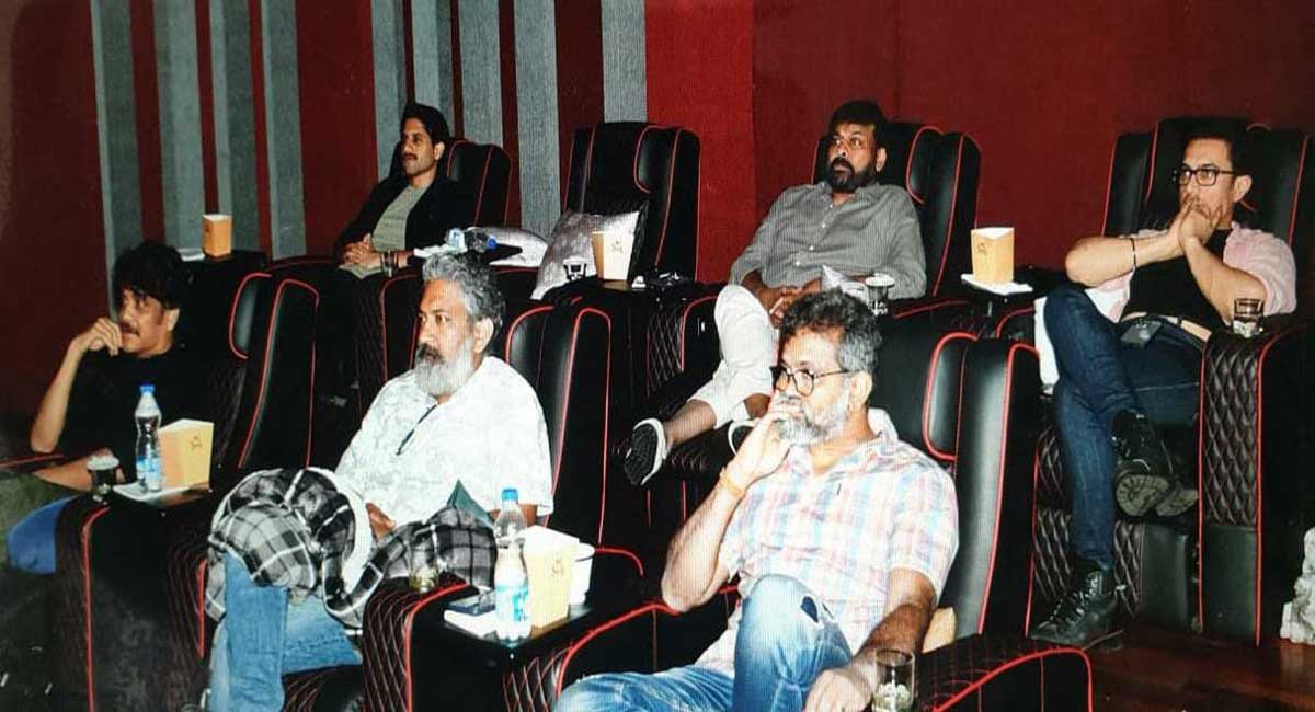 Aamir holds ‘Laal Singh Chaddha’ preview at Chiranjeevi’s house