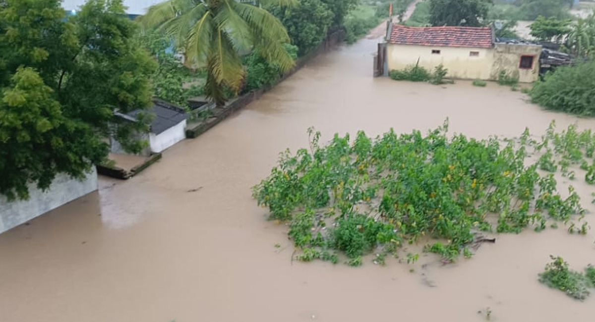 Torrential rains hit Adilabad for fourth day