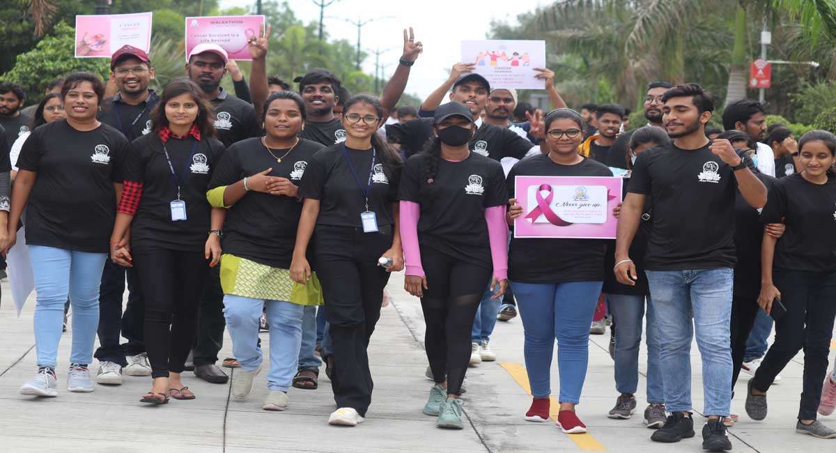 Aasya Foundation conducts walkathon in Hyderabad