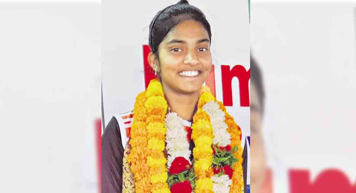 Telangana’s Lavanya in Indian U-20 volleyball team