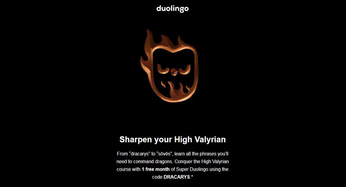 Duolingo partners with HBO Max for High Valyrian course ahead of ‘House of the Dragon’ premiere