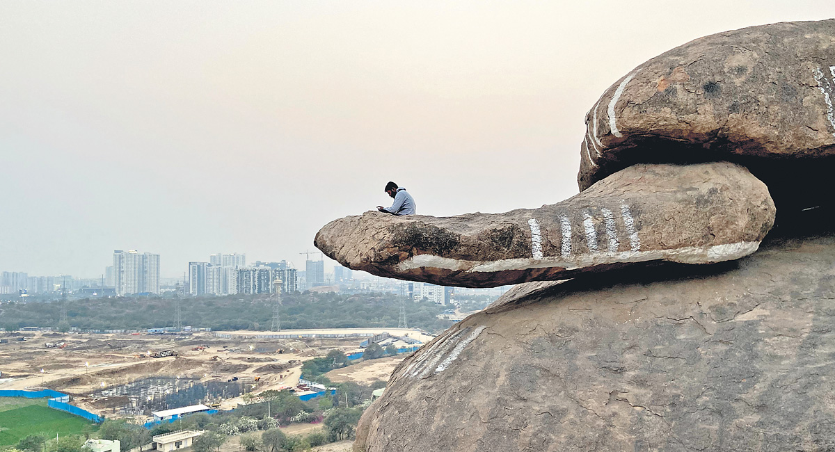 Khajaguda Hills: Breathtakingly beautiful