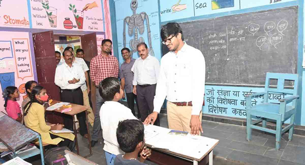 Conduct bridge courses for students lagging behind: Khammam Collector