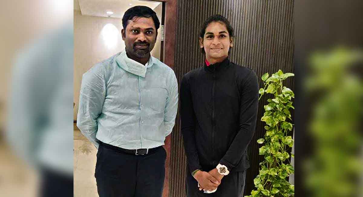 Telangana’s Nandini leaves for U-20 World Athletics Championships