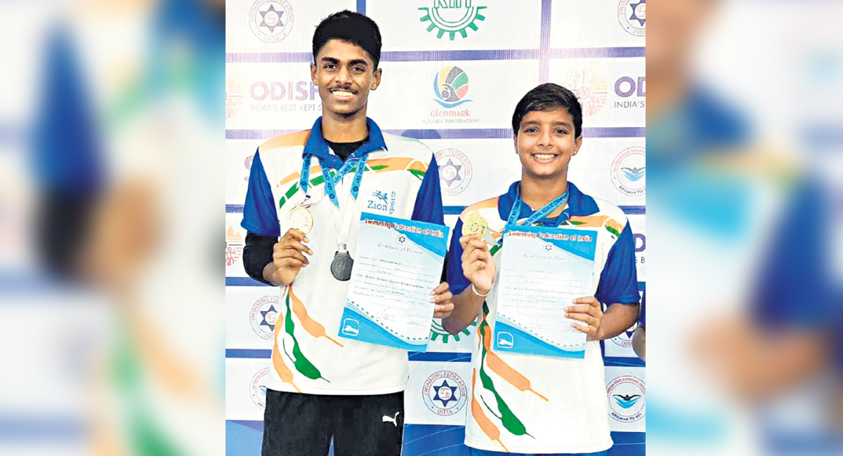 Junior National Aquatic Championships: Telangana’s Suhas clinches gold with new meet record