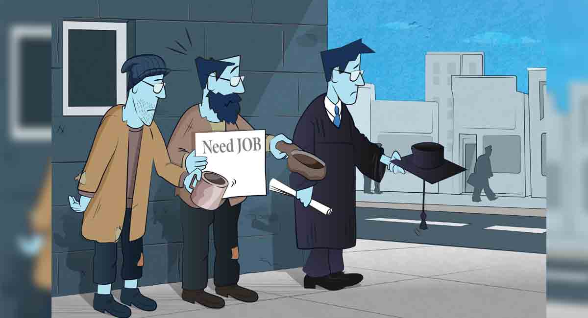 Crisis of employment numbers