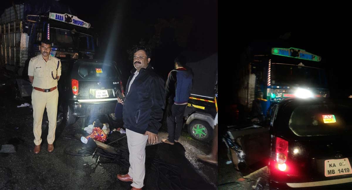 6 members of a family killed in Karnataka road accident