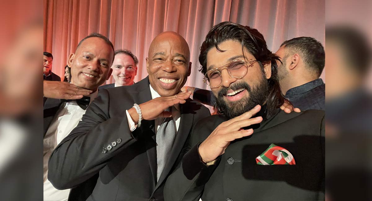 Allu Arjun thanks New York Mayor for honouring him