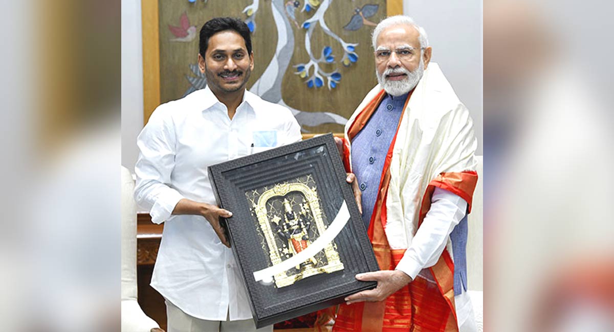 Andhra Pradesh Cm Jagan Mohan Reddy Meets Pm Modi In Delhi Telangana Today 1673