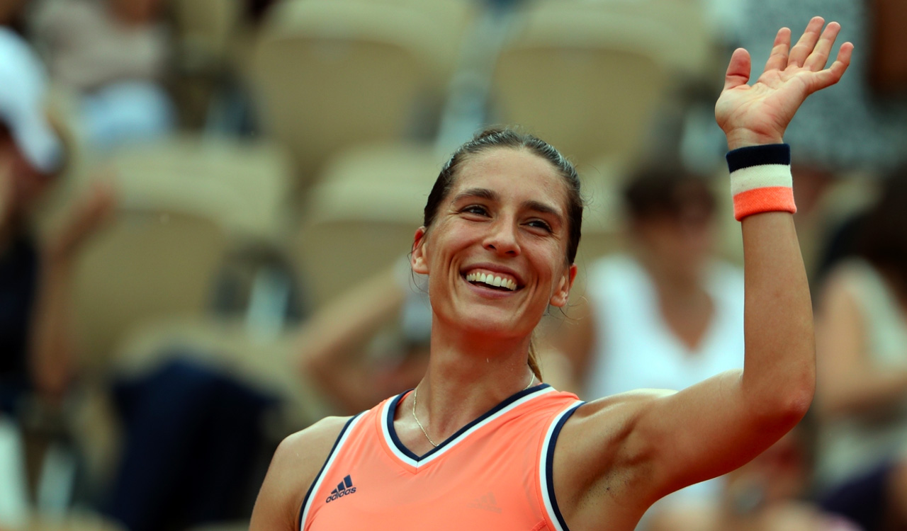 Germany’s Andrea Petkovic bids emotional farewell to tennis