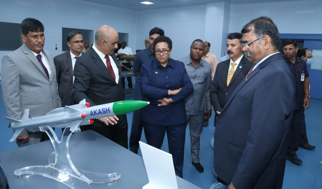 Tanzanian delegation visits Bharat Dynamics Limited