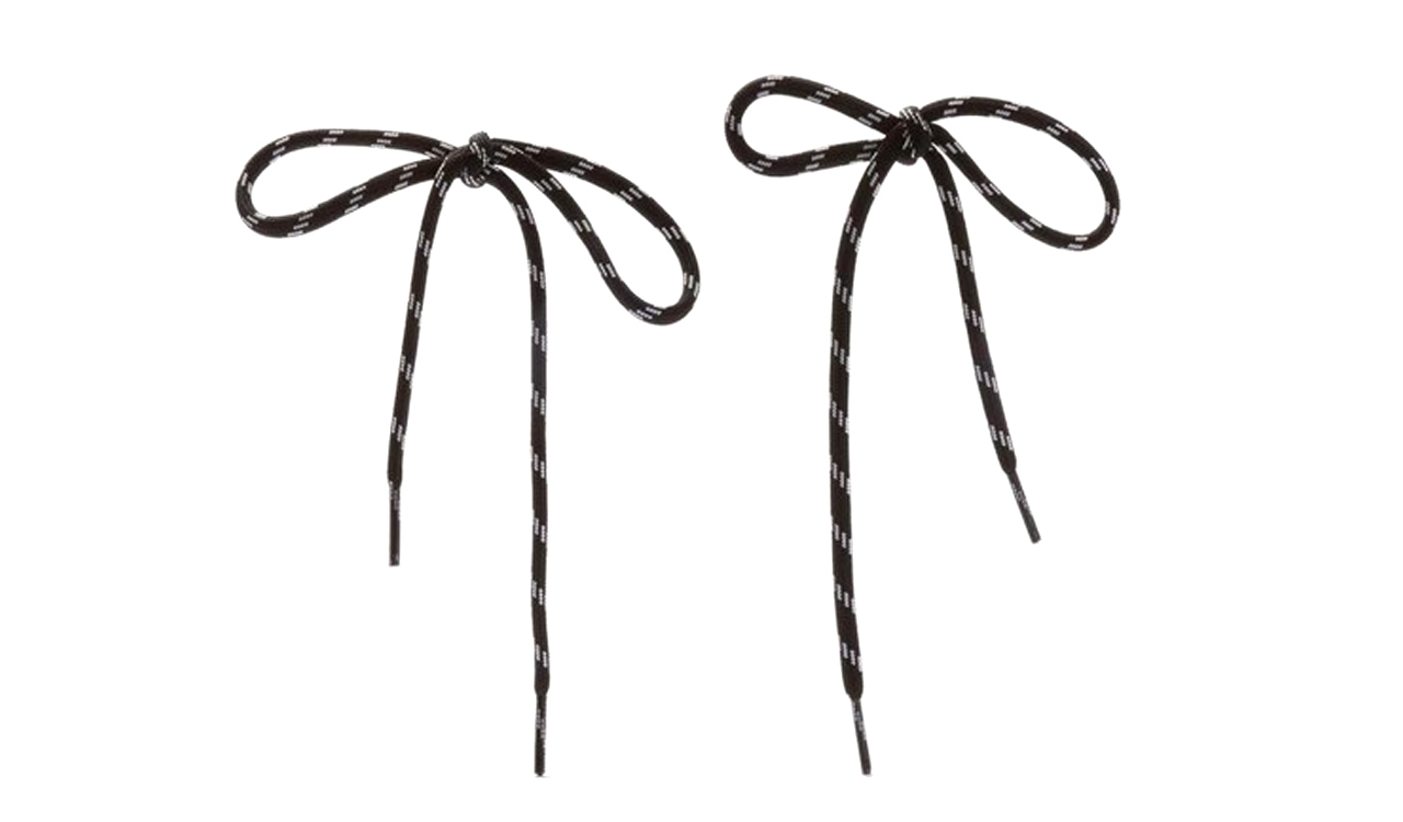 Balenciaga launches earrings that look like shoelaces for Rs 20,847