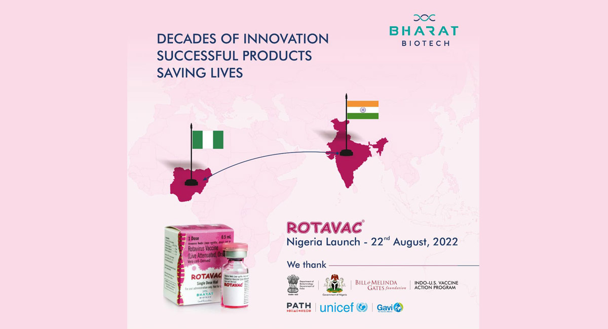 Bharat Biotech’s Rotavac introduced in Nigeria to immunise children from diarrhoea