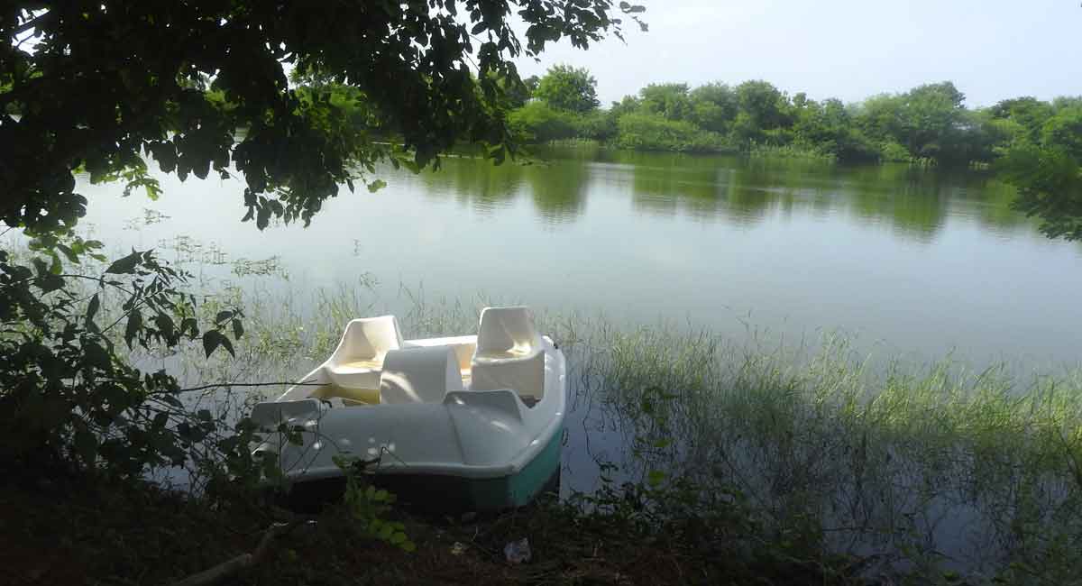 Mancherial: Boating facility to be reintroduced in Gandhari Vanam soon