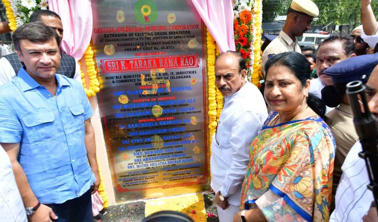 Chandrayangutta extension flyover inaugurated