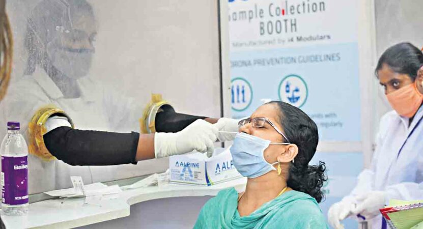 Telangana logs 1,061 new Covid infections, 401 from GHMC on Thursday