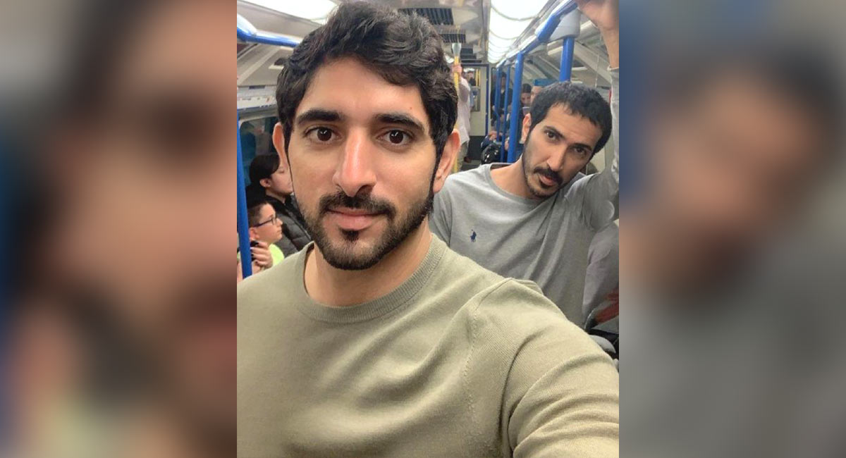 Crown Prince of Dubai travels London tube unnoticed, pictures now viral ...