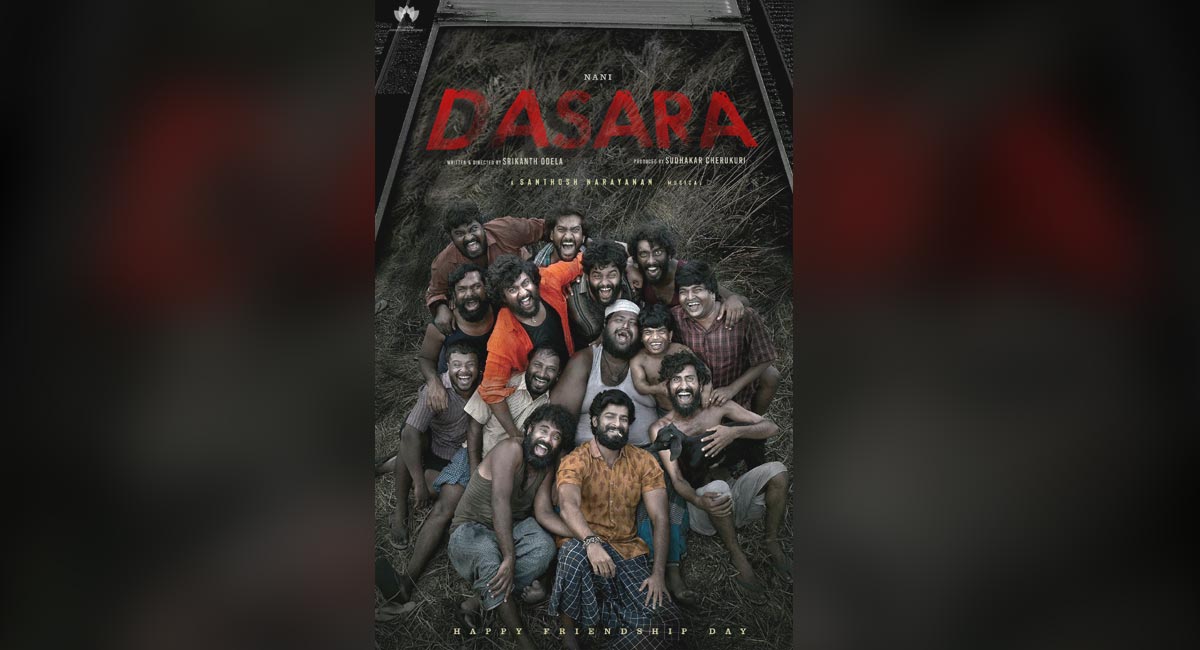 ‘Dasara’ makers release Friendship Day poster with Nani, Keerthy Suresh