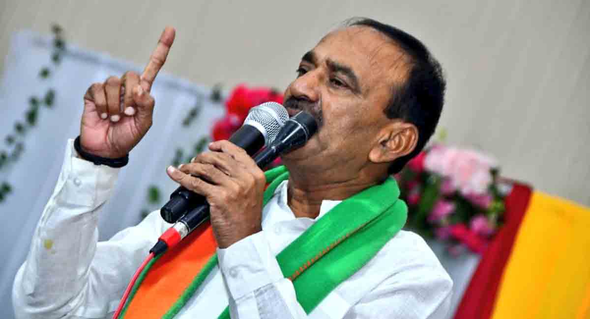 Work hard for party’s victory in Munugode: Etala Rajender