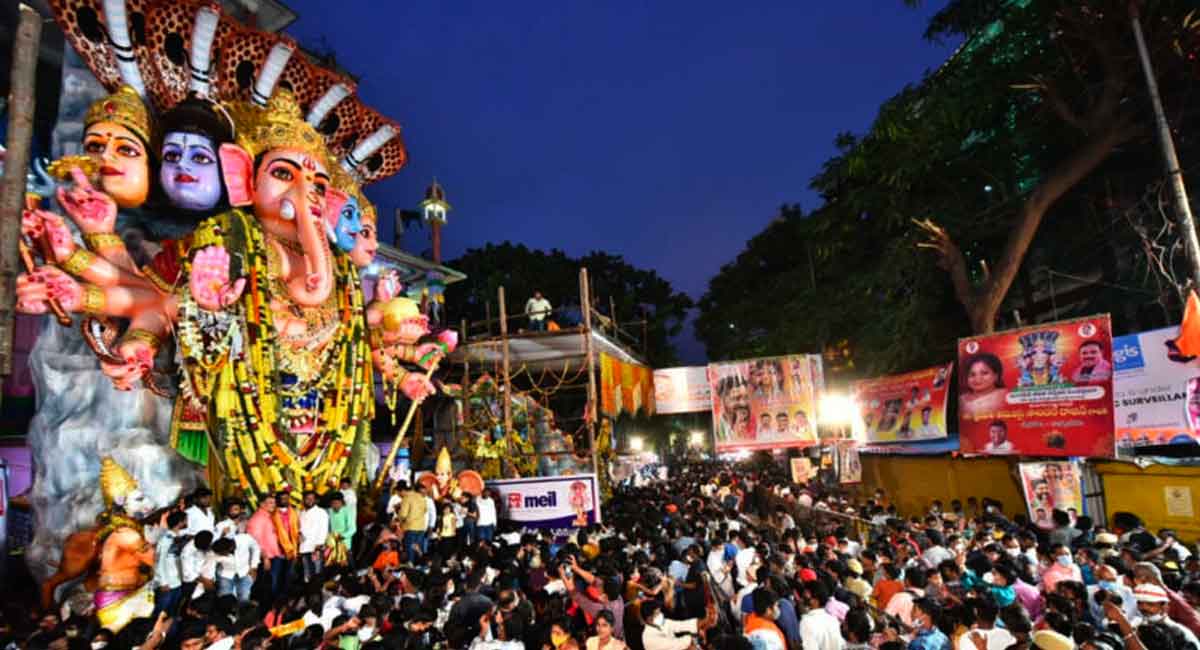 Interdepartmental meeting for upcoming Ganesh festival held in Hyderabad