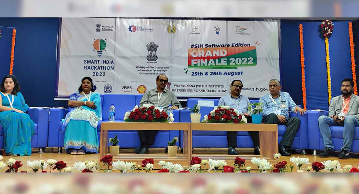 Hyderabad: Smart India Hackathon grand finale begins at VNRVJIET