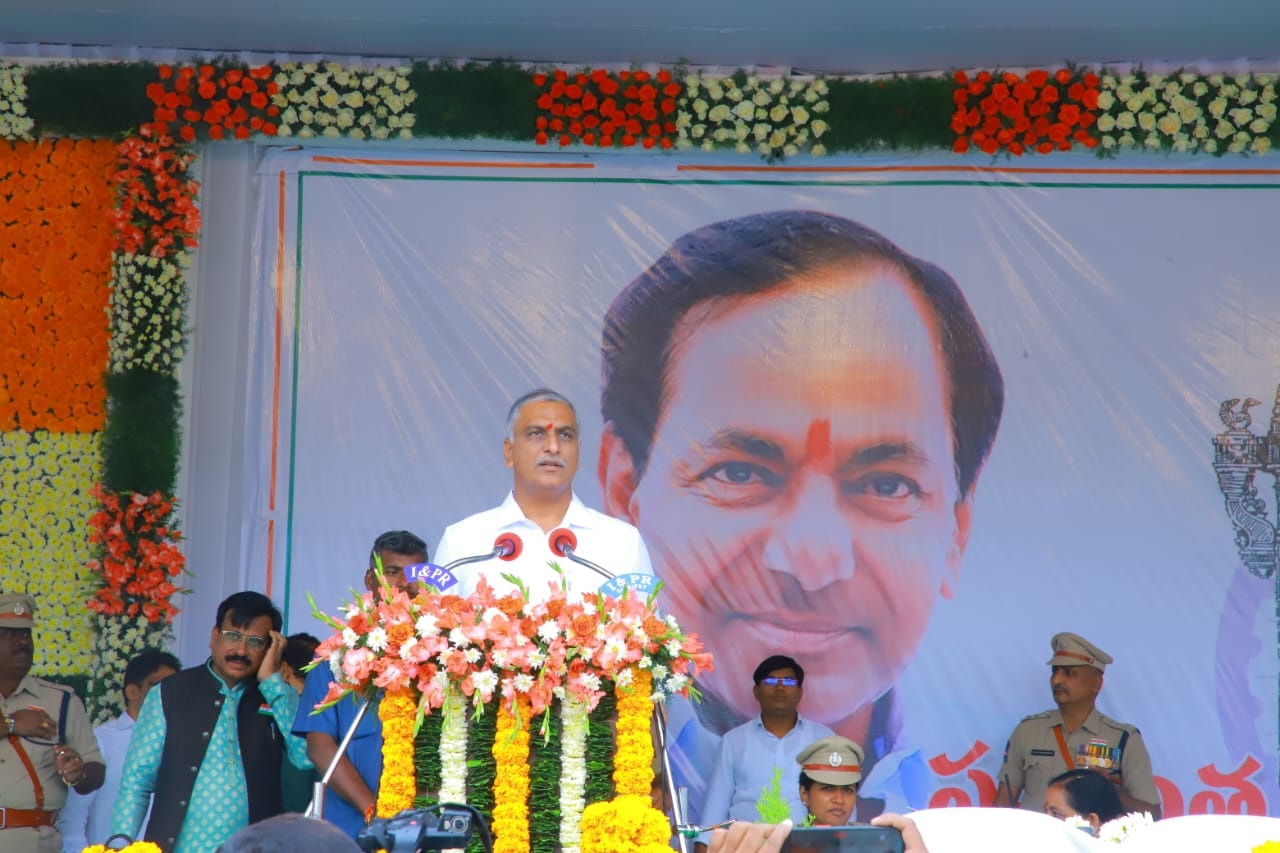 Siddipet witnessing all-round development: Harish Rao