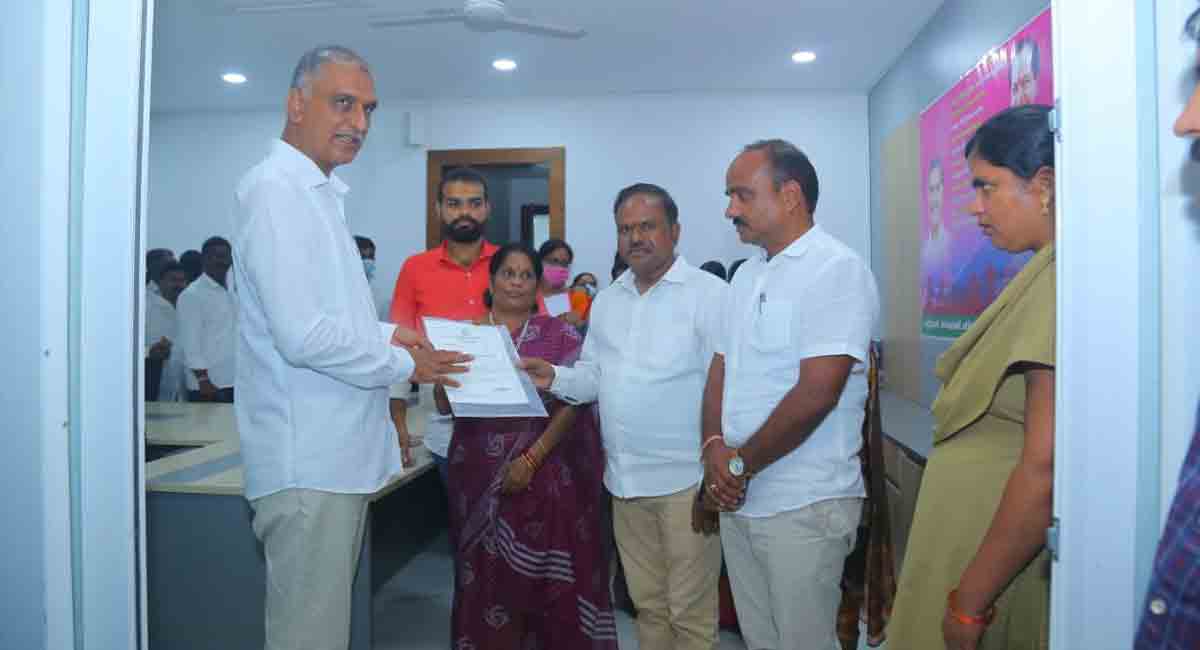 Beneficiary returns 2-BHK house to govt in Siddipet