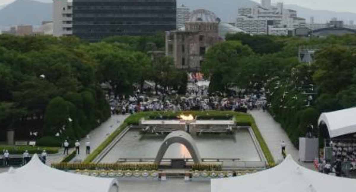 Japan marks 77th anniversary of Hiroshima bombing