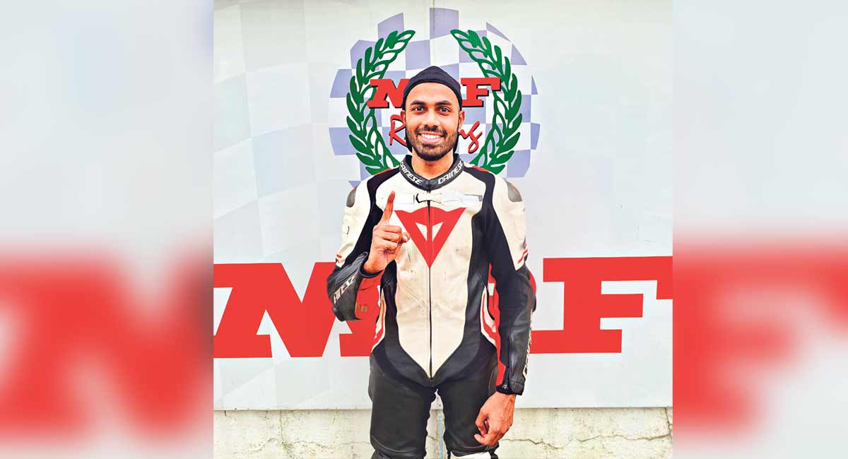 Hyderabad’s Jayanth Prathipati races to victory