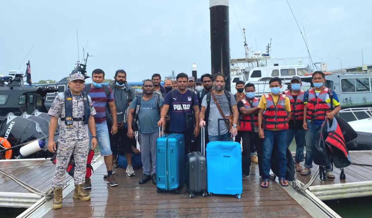 Indian Coast Guard rescues 16 missing mariners including 3 Indians near Malaysia