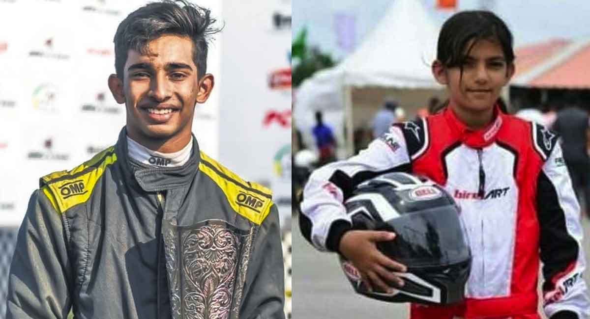 Ruhaan, Shriya Lohia in JK Tyre Motorsport scholarship scheme