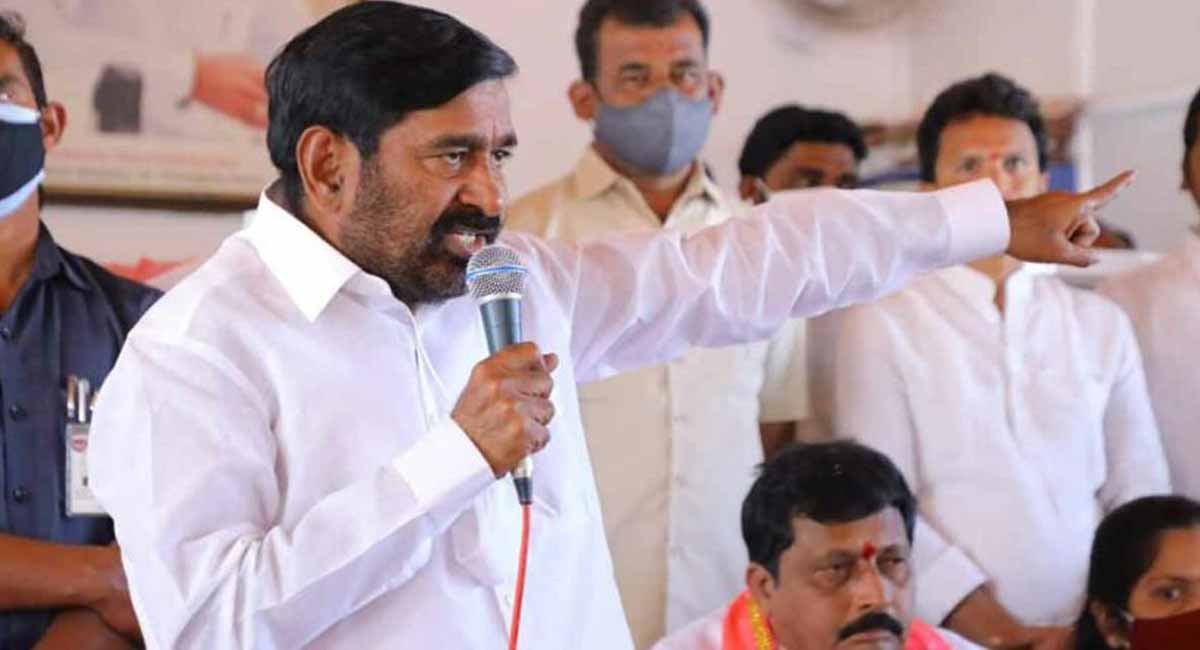 BJP will be confined to third place in Munugode by-elections: Jagadish Reddy