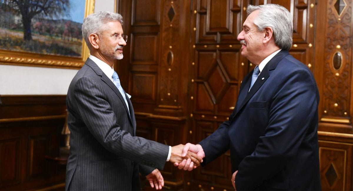 Jaishankar holds talks with Argentine President; discusses trade ties