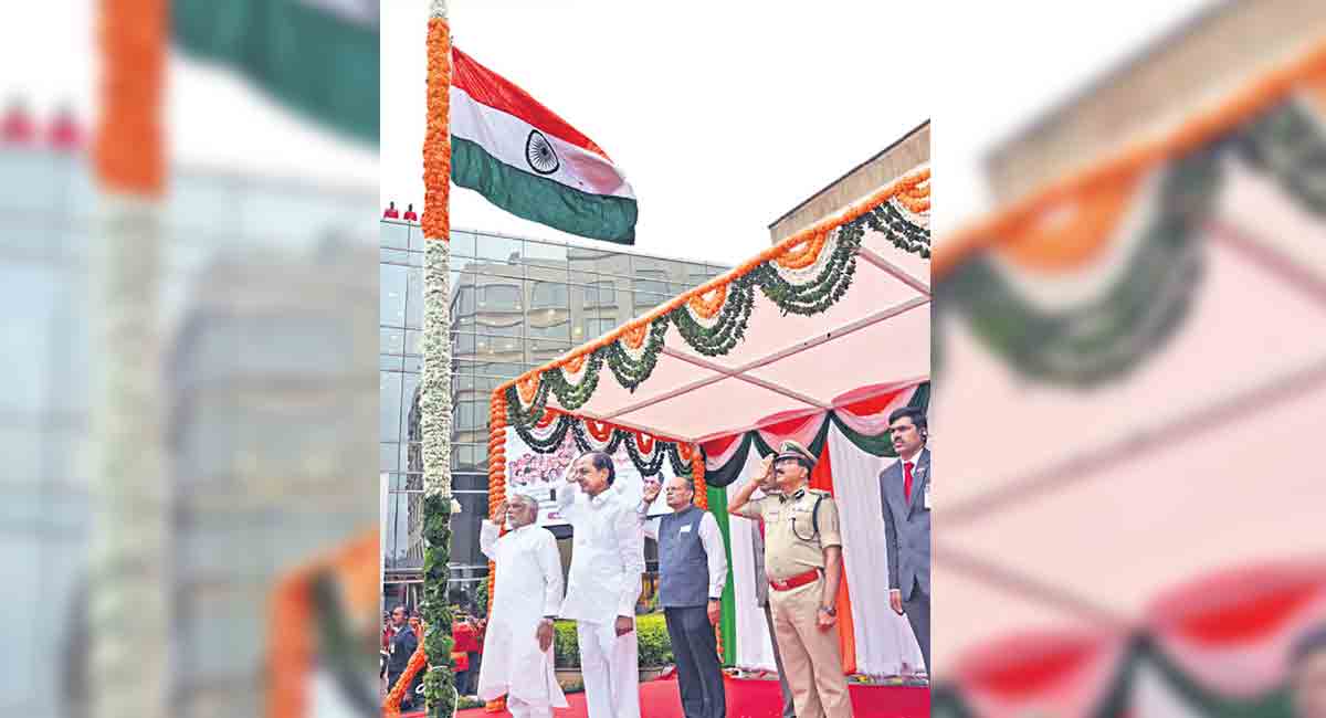 Fight to save Mahatma Gandhi’s image: KCR