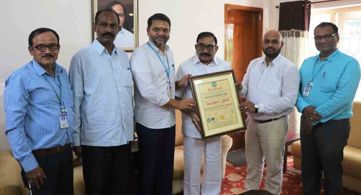 KITS Warangal secures ISO 9001: 2015 second surveillance certificate