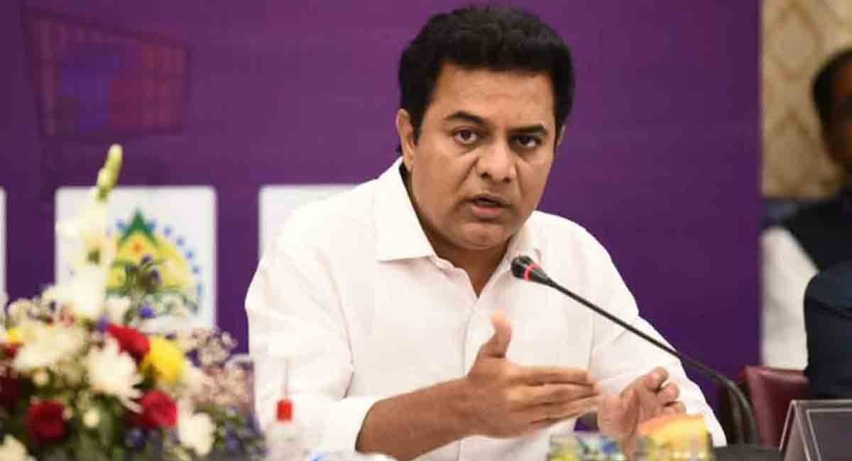 KT Rama Rao demands Modi to reduce petrol prices