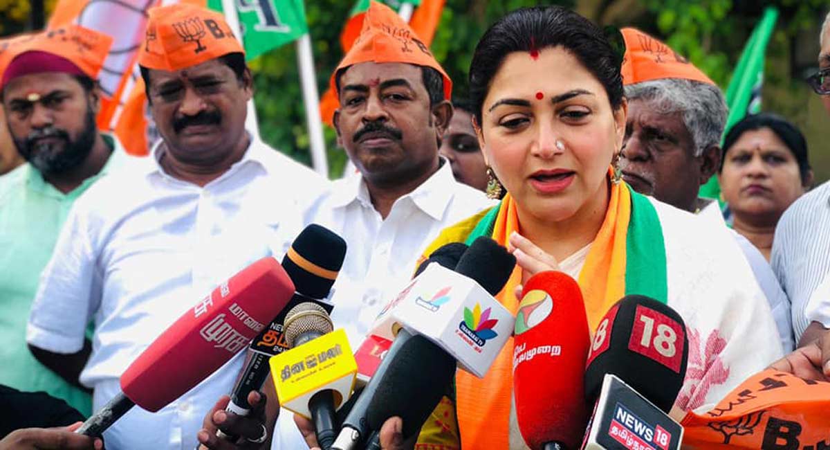 Kushboo’s remark on Bilkis Bano sparks debate