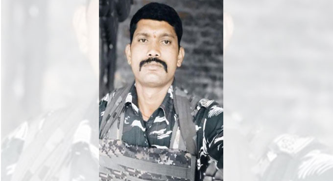CRPF jawan from Yellandu dies in Jammu and Kashmir