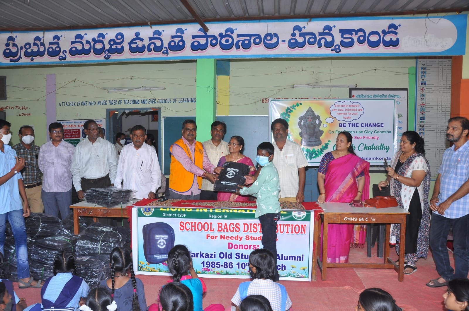 Lions Club to distribute 4,000 school bags to students in erstwhile Warangal