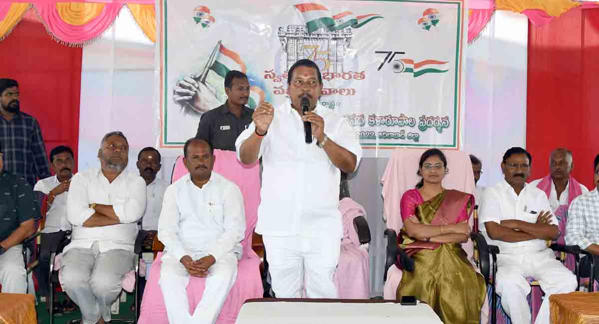 Remember sacrifices of freedom fighters: MLA Rathod Bapu Rao