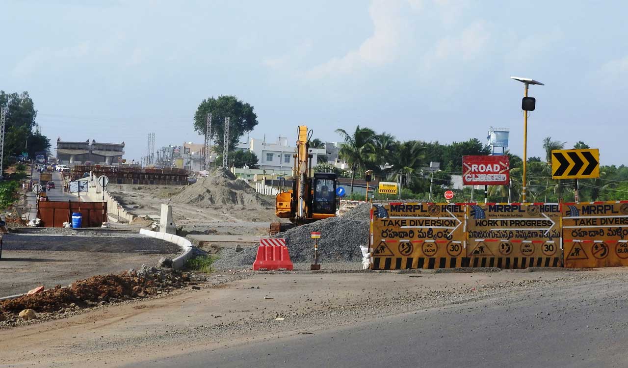 Telangana: Four-lane works of NH-363 progressed at desired pace