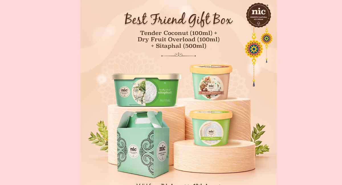 Celebrate A ‘sweet Raksha Bandhan With Nic Honestly Natural Ice Creams Special Combo Offers 