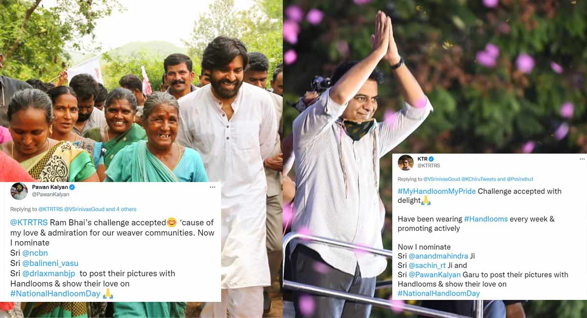 Netizens celebrate National Handloom Day by sharing their pictures in handloom fabrics