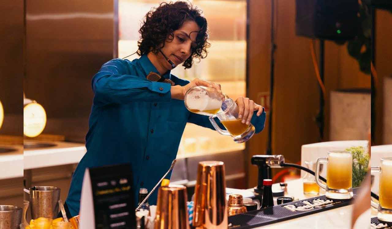 NHA experiences the magic of flair bartending as Ami Shroff took over Gourmet Bar
