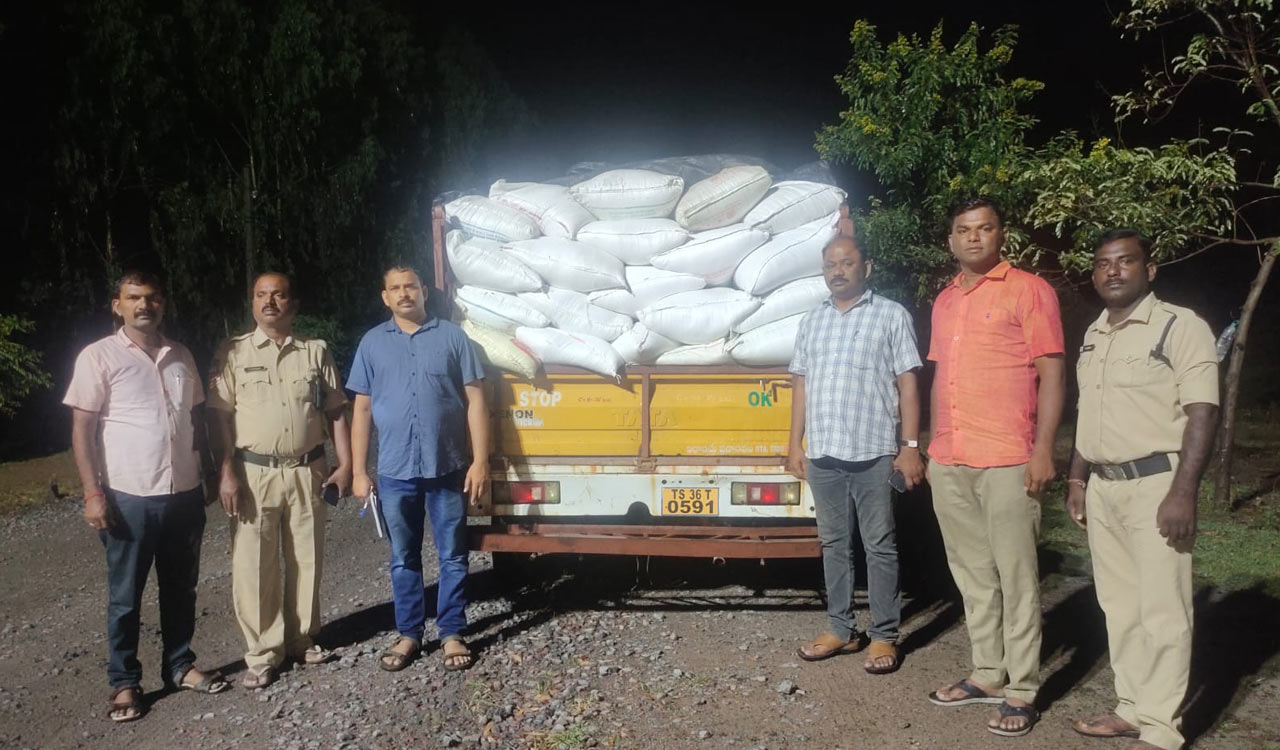 Warangal: Three held, Rs 1.56 lakh worth PDS rice seized