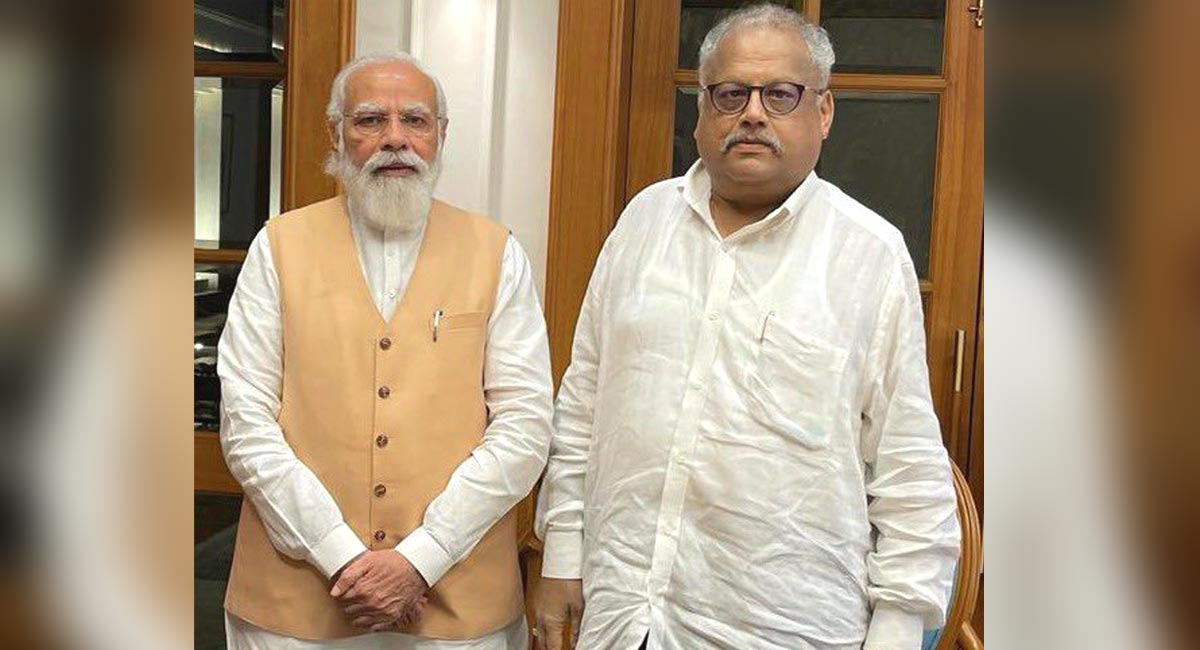 PM Modi condoles demise of ace investor Rakesh Jhunjhunwala